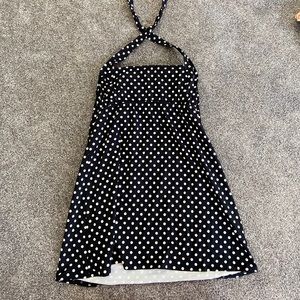 Halter retro- style swim dress!